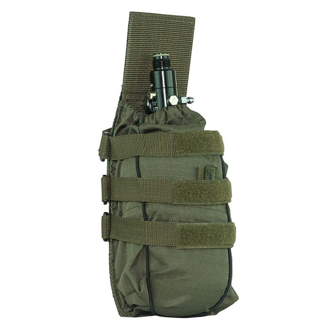 Front of Valken Vest Pouch V-TAC Tank Pouch Universal Olive