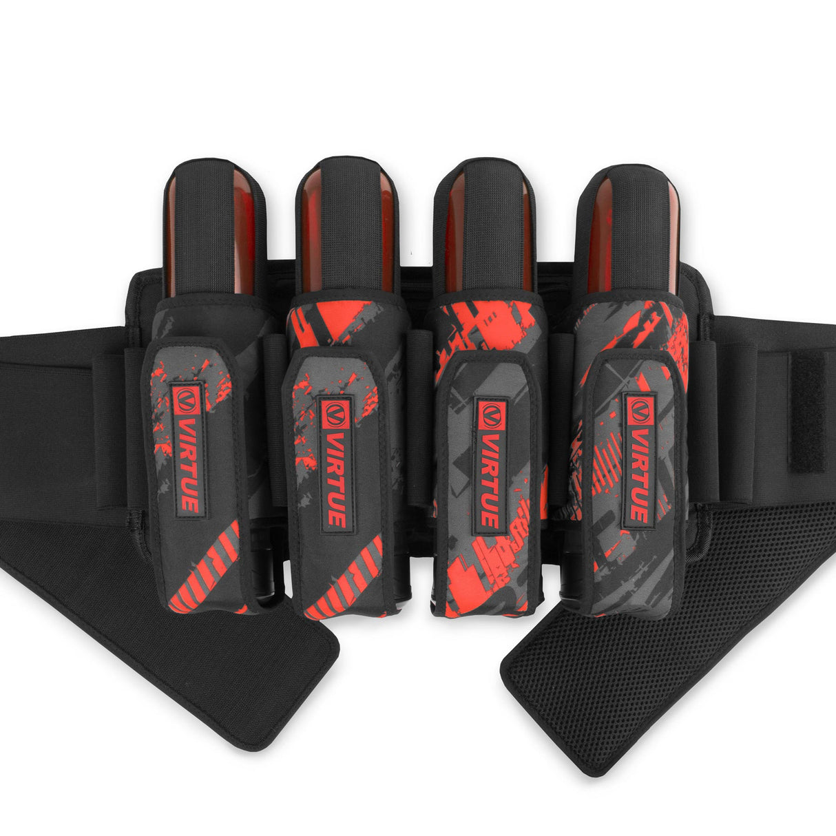 Virtue Elite Paintball Harness 4+7 Graphic Red