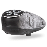 Bunkerkings CTRL2 Loader Ghost Highlander rear angle view black and white graphic