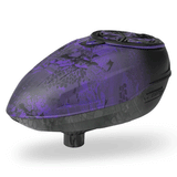 Bunkerkings CTRL2 Loader Purple Black Highlander on an angle