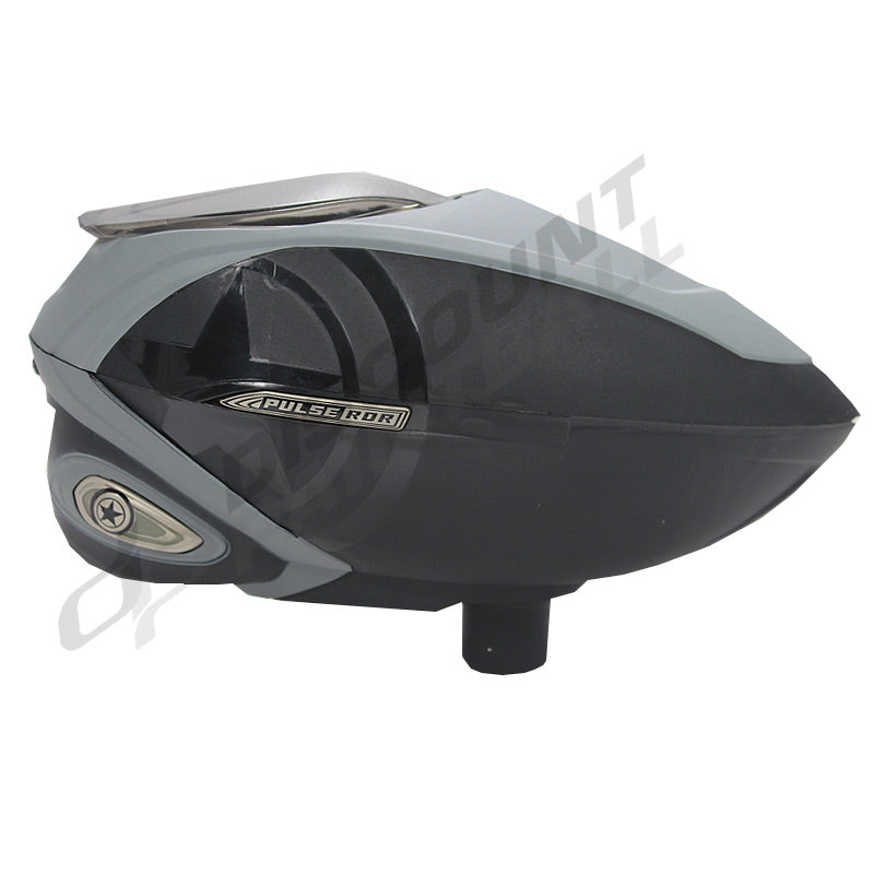 GI Sportz Pulse RDR Paintball Loader with Radar Black / Charcoal