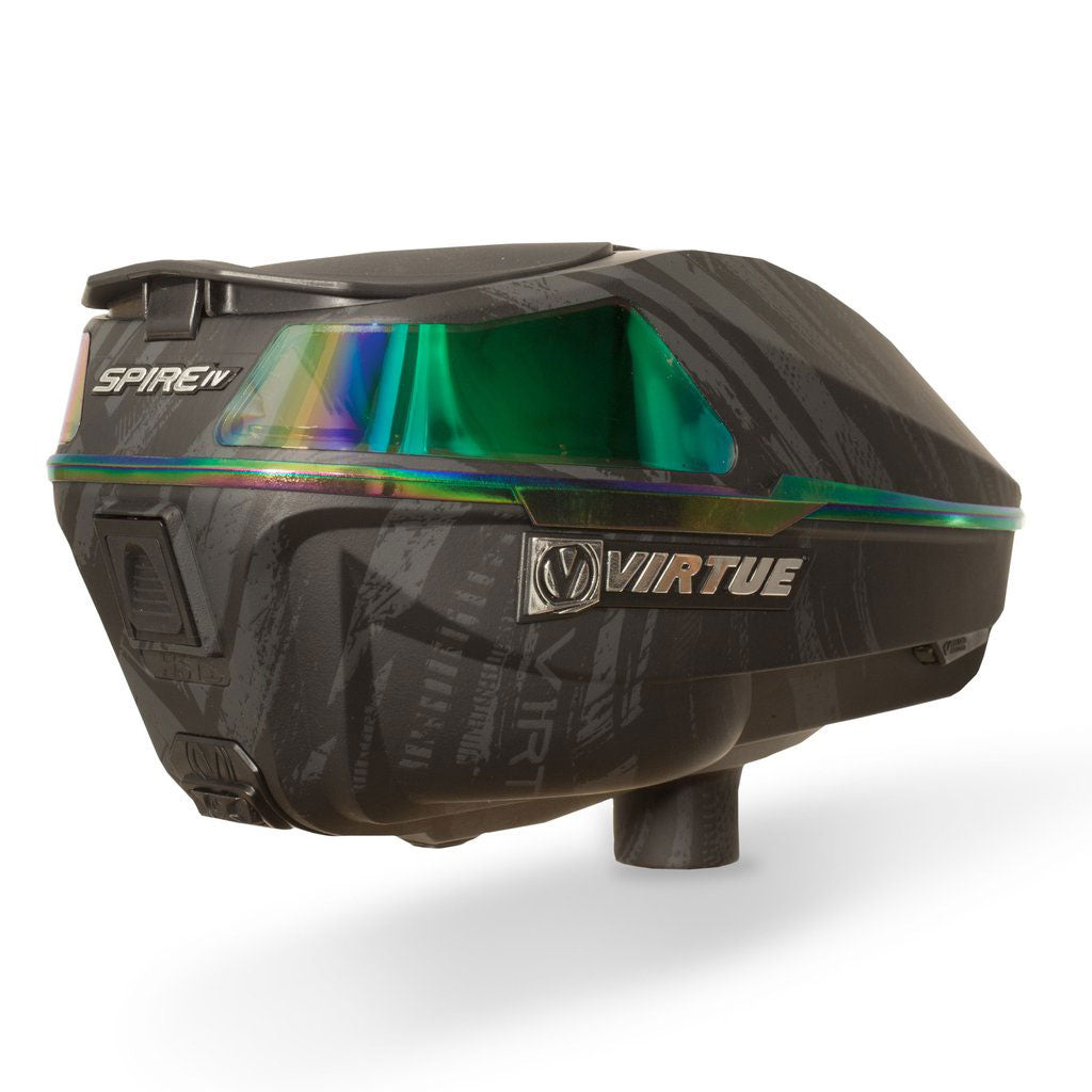 Virtue Spire 4 Paintball Loader Graphic Emerald