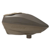 Two tone brown paintball loader.