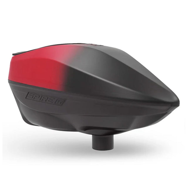 Virtue Spire iR2 Loader Red Black Fade front angle view on a white background