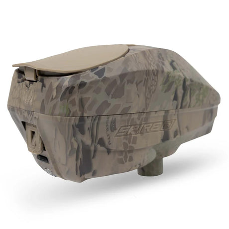 Virtue Spire iR2 Loader Highlander Camo back side view