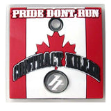 Hybrid Canuck 08 Halo Back Plate Red/White