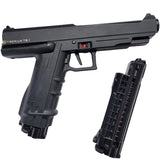 USED Tiberius 8.1 Paintball Pistol Black 2 Mags