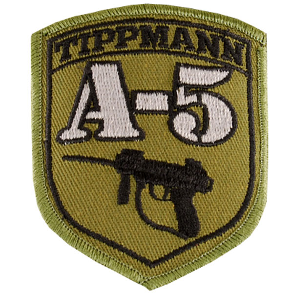 Tippmann A-5 Paintball Patch With Velcro