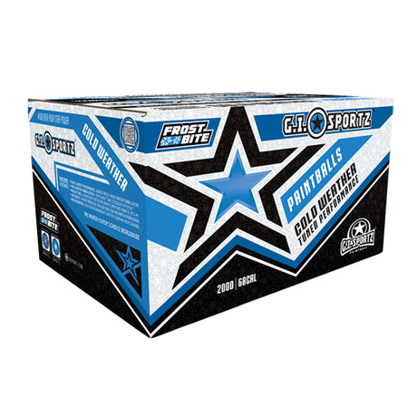 GI Sportz Frostbite paintballs 2000 rounds in a box