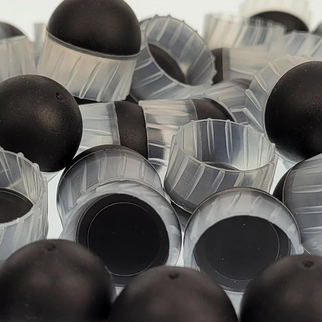 First Strike .50 Caliber FSR Rubber Rounds close up detail