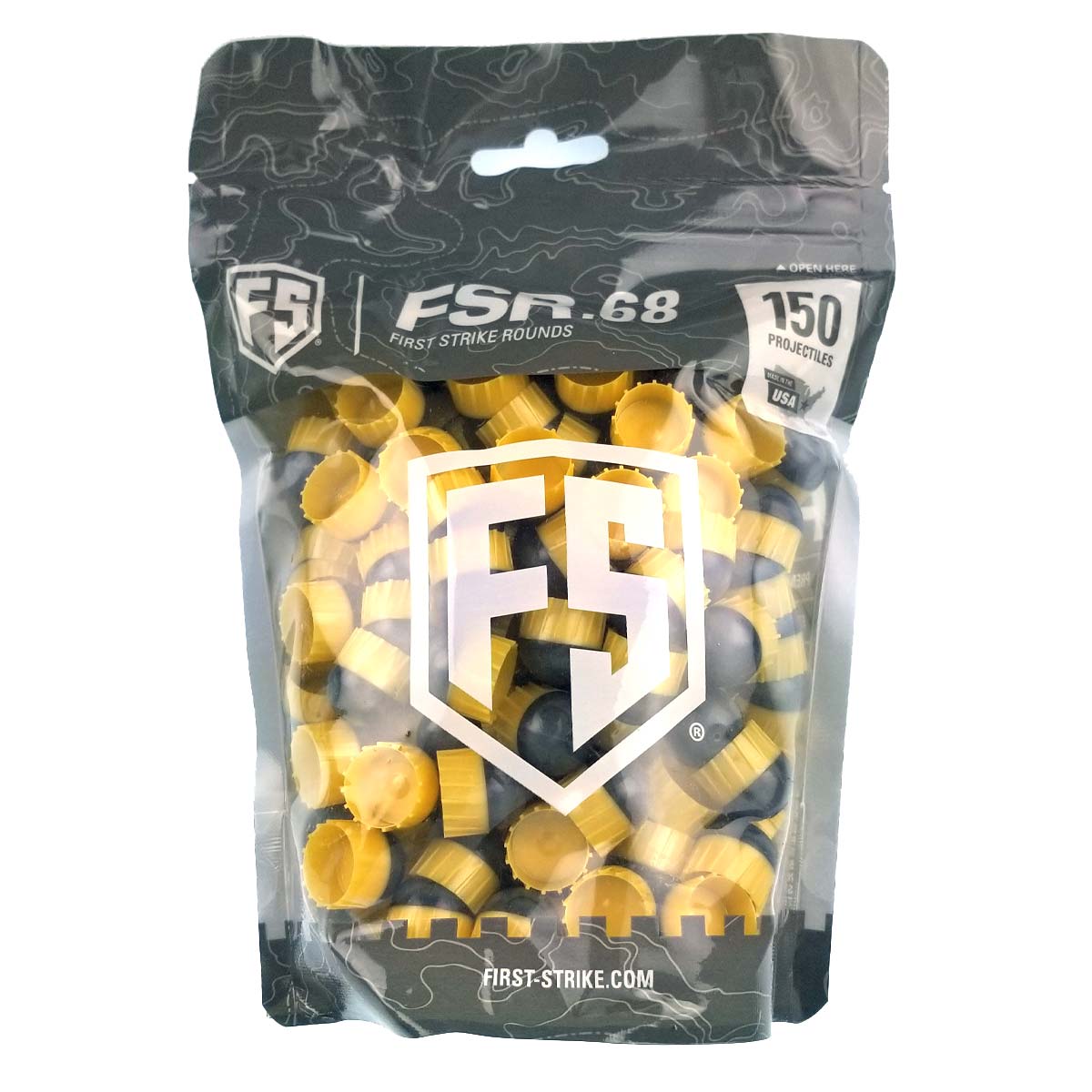 First Strike Rounds 150 Count Smoke Brass Shell White Fill