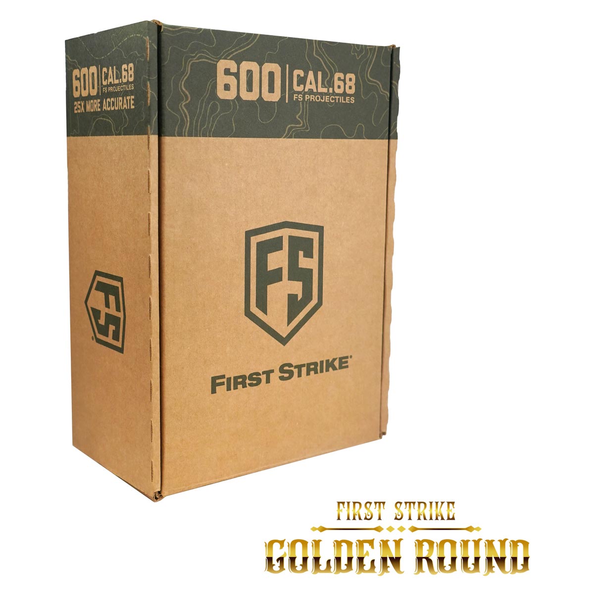 First Strike Rounds 600 Count Smoke Yellow Shell Yellow Fill Golden Ticket