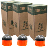 First Strike Rounds 250 Count Smoke Orange Shell Orange Fill - 3 BOXES (750 rounds total)