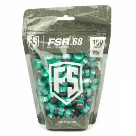 First Strike Rounds FSR .68 Caliber Paintballs