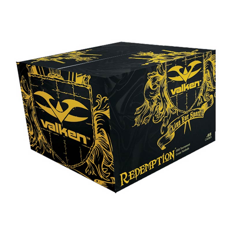 Valken Redemption Paintballs 2000 Rounds Yellow Fill