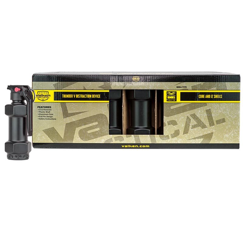 Valken Tactical Thunder V Sound Grenade Dumbbell 12 Pack W/Core