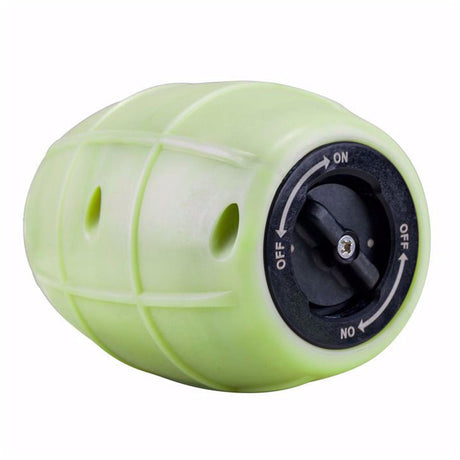 activation controls Elite Force Hailstorm GBB Airsoft Grenade Glow in the Dark on a white background