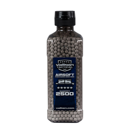 Valken Tactical 6MM .25g Airsoft BB's White 2500CT