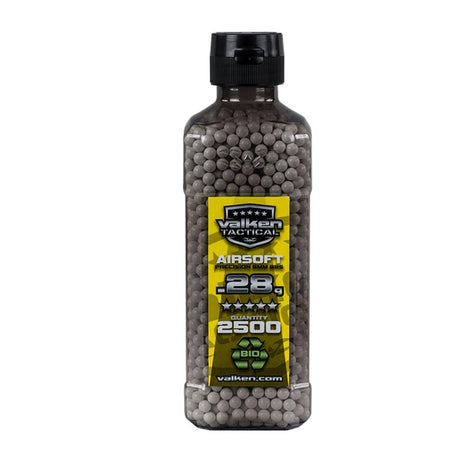 Valken Tactical 6MM Bio .28g Airsoft BB's White 2500CT