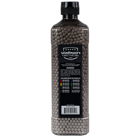 Valken Tactical 6MM .30g Airsoft BB's White 5000CT