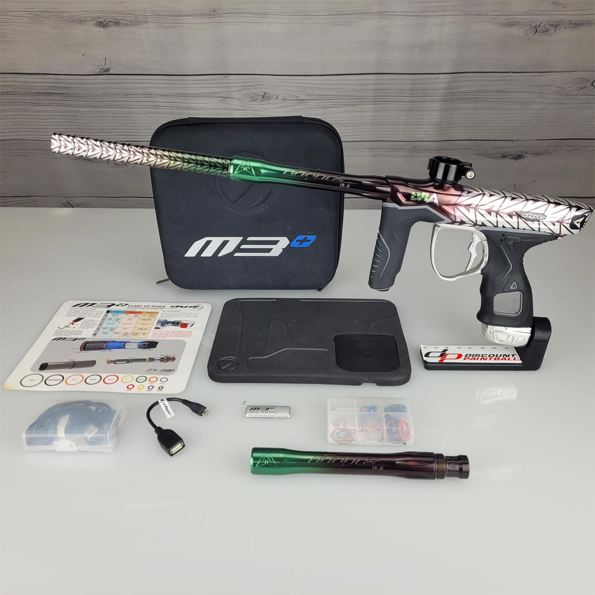 USED Dye M3+ Paintball Marker LVL Pro LE