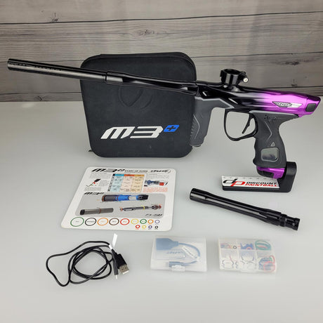 USED Dye M3+ Paintball Marker Purple Black