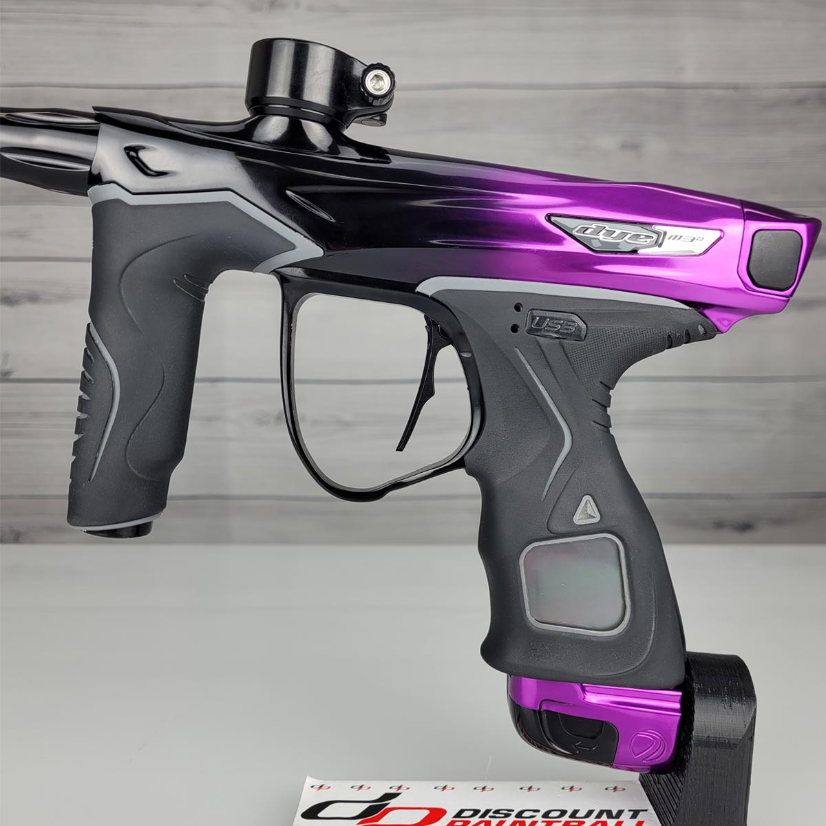 USED Dye M3+ Paintball Marker Purple Black
