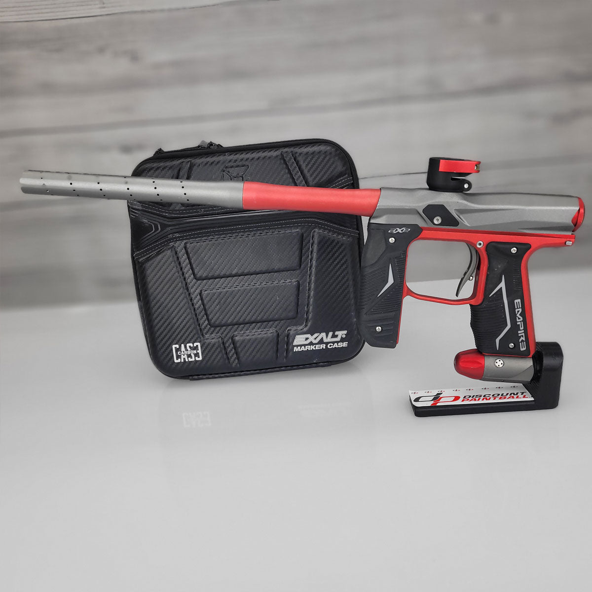 USED Empire Axe 2.0 Paintball Marker Grey Red