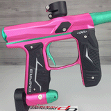 USED Empire Axe 2.0 OLED Paintball Marker Pink Teal