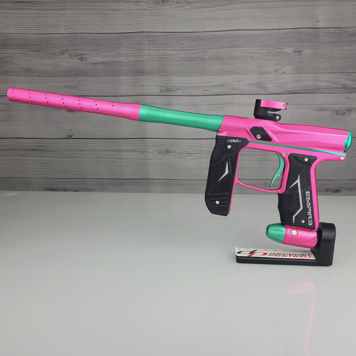 USED Empire Axe 2.0 OLED Paintball Marker Pink Teal