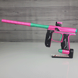 USED Empire Axe 2.0 OLED Paintball Marker Pink Teal