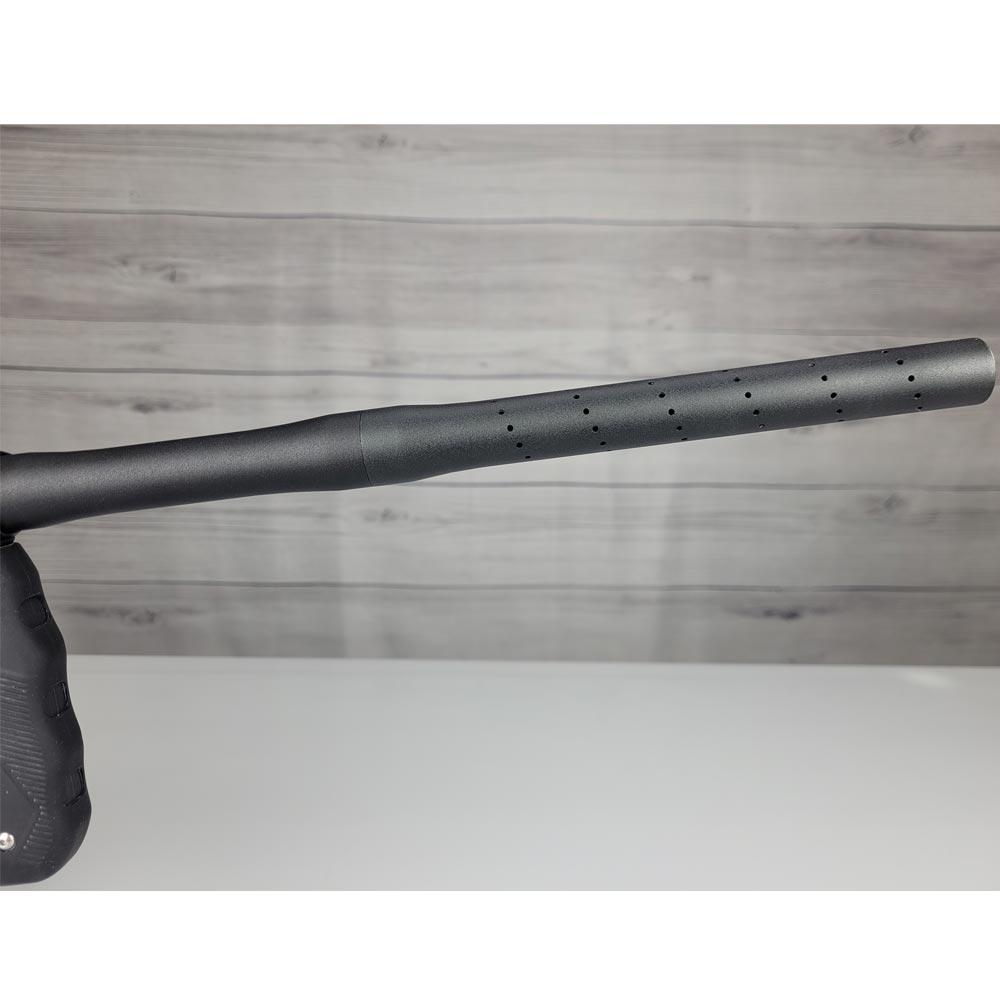 Black Empire Mini right side barrel close up