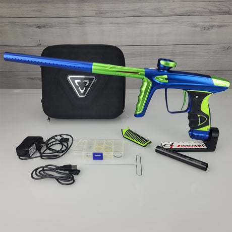 USED DLX Luxe ICE Paintball Marker Blue Green