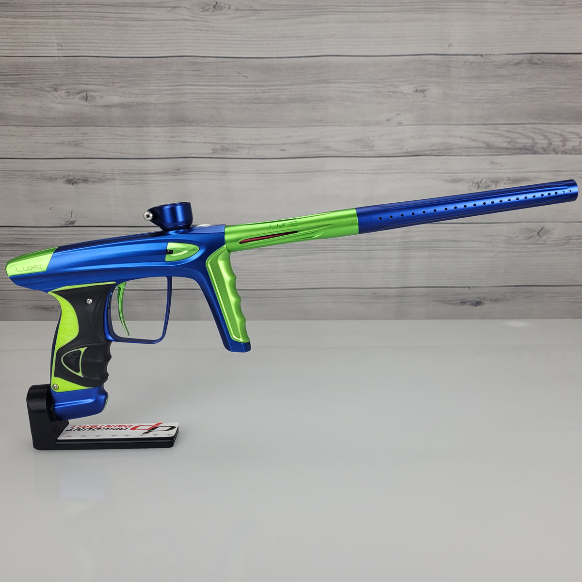 USED DLX Luxe ICE Paintball Marker Blue Green