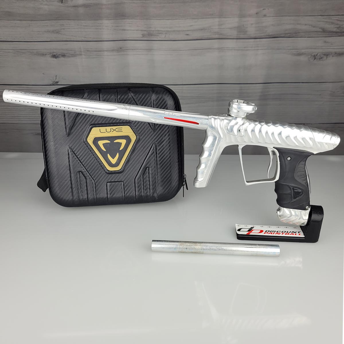 USED HK Army Luxe X Ripper Paintball Marker Silver Read Details