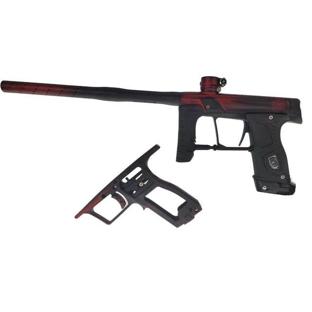 Eclipse GI Sportz Stealth 160R Paintball Marker Black Red Fade w Mech Frame USED