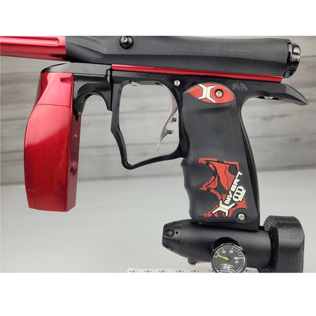 Invert Mini Paintball Marker Black Red w Upgrades USED