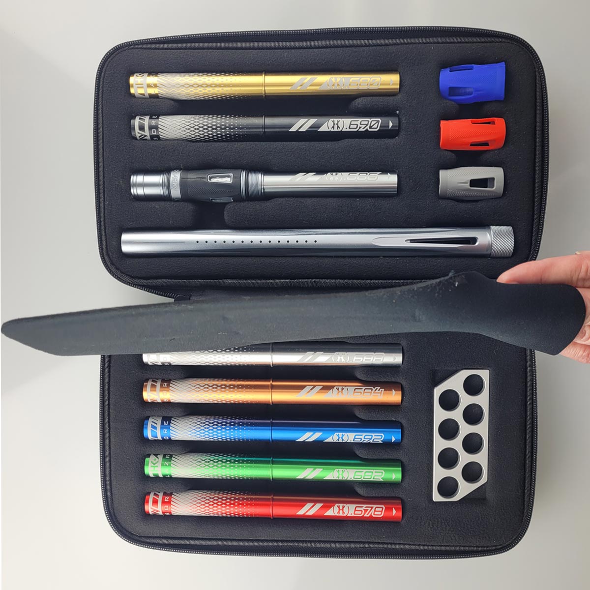 USED HK Army LAZR Barrel Kit 15 Inch Silver