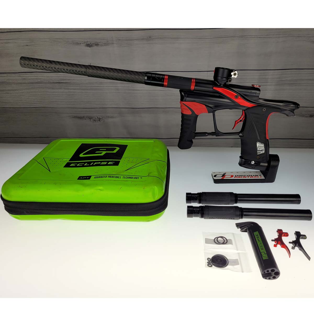 Planet Eclipse LVR Black Red w case USED