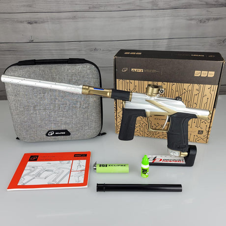 USED Planet Eclipse LV2 Paintball Marker Silver Bronze