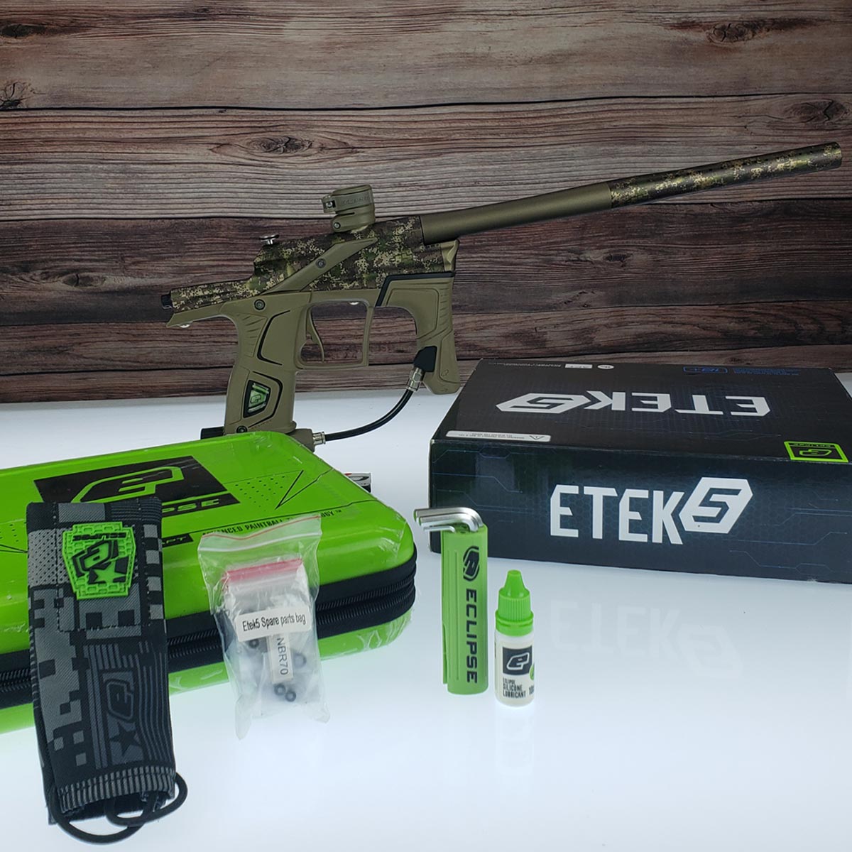 Planet Eclipse Etek 5 Paintball Marker HDE Earth USED