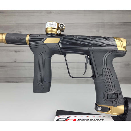 Left side body USED Planet Eclipse Infamous CS3 paintball marker black gold