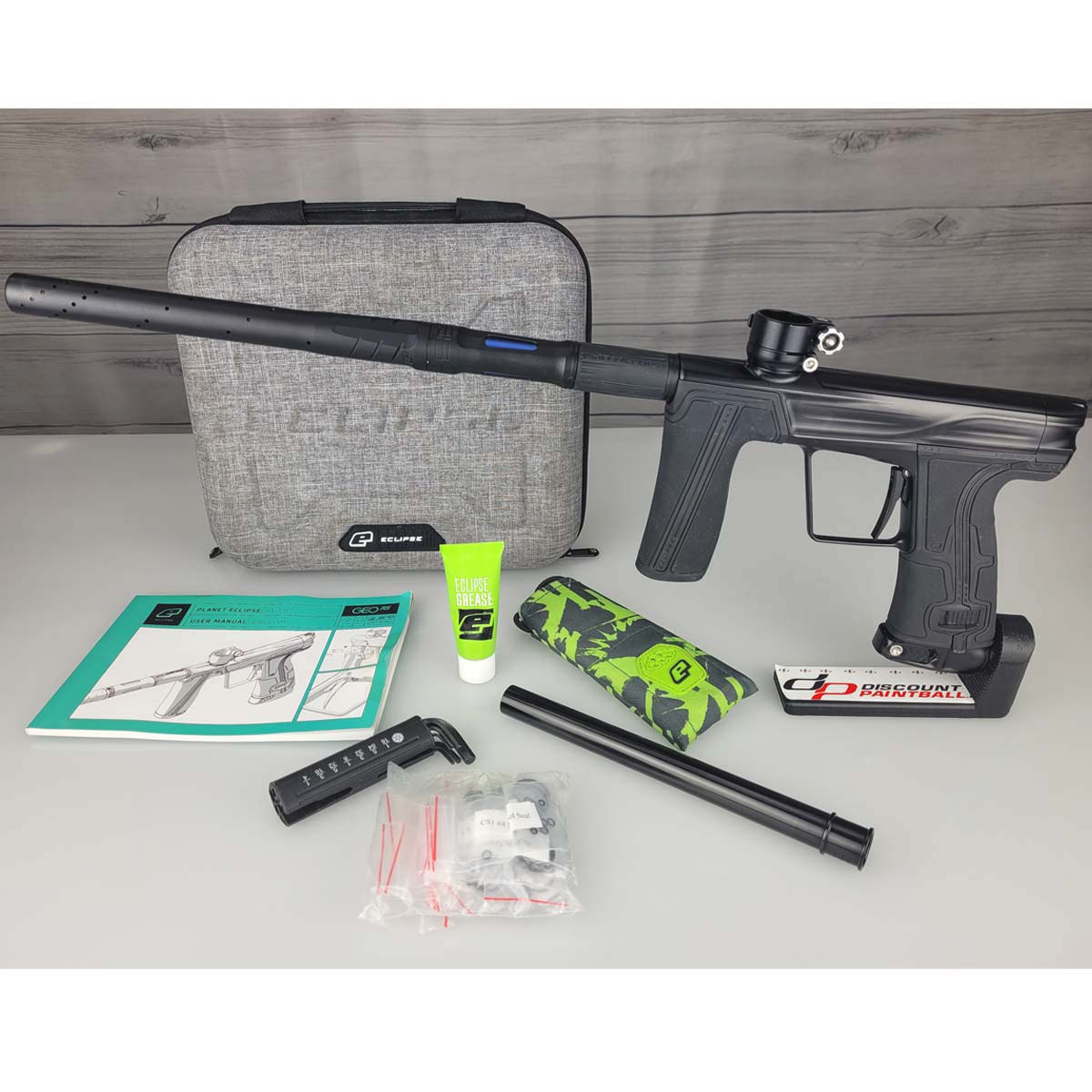 USED Planet Eclipse Geo R5 Black with case and accessories