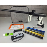 USED Planet Eclipse 180R Paintball Marker Black with White Grips 4 PWR Inserts