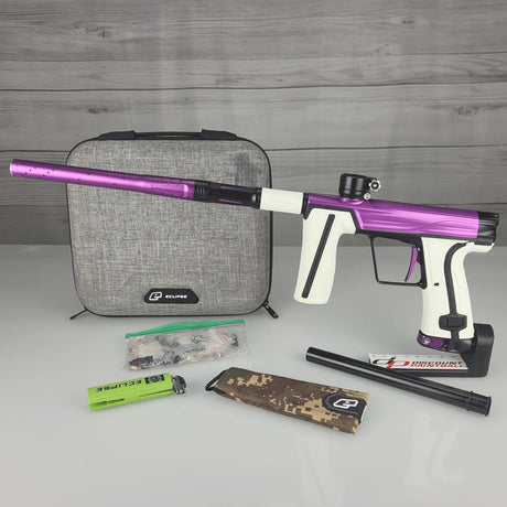 USED Planet Eclipse Geo R5 Purple Black w White Grips