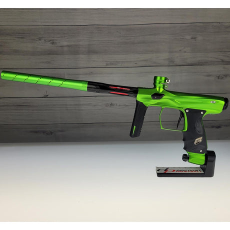Shocker AMP Paintball Marker Lime w Case USED
