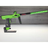 Shocker AMP Paintball Marker Lime w Case USED
