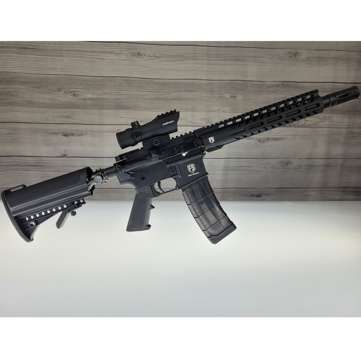 First Strike T15 w Tank w Soft Case Red Dot Sight 2 Mags USED