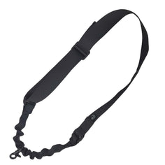 Black Air Raid Single Point Sling on a white background