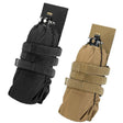 Two Air Raid Universal Tank Pouches for paintball and airsoft molle on a white background.